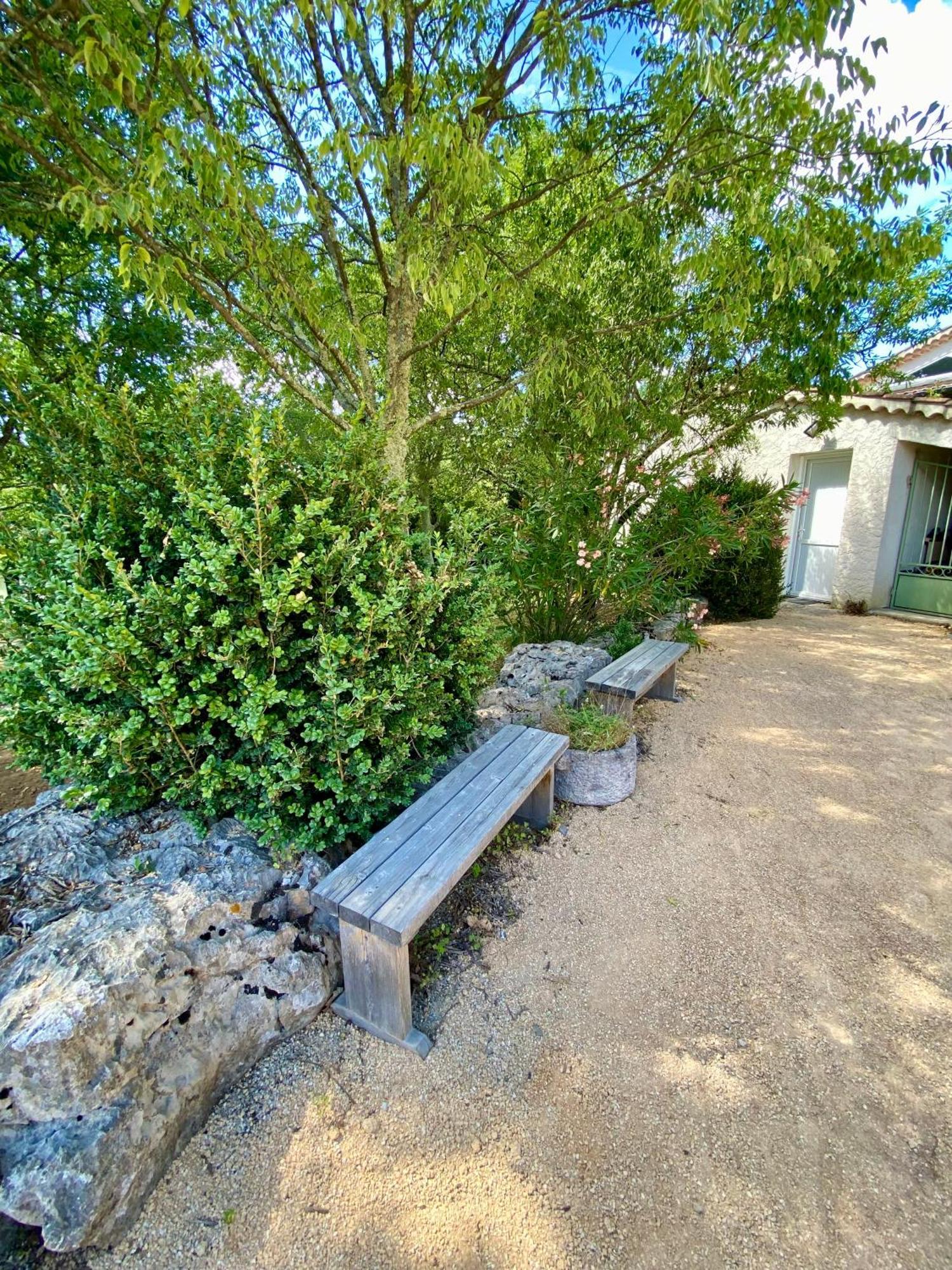 Maison Pour 12P, Piscine A Debordement Chauffee D'Avril A Octobre Inclus Ruoms Exterior photo